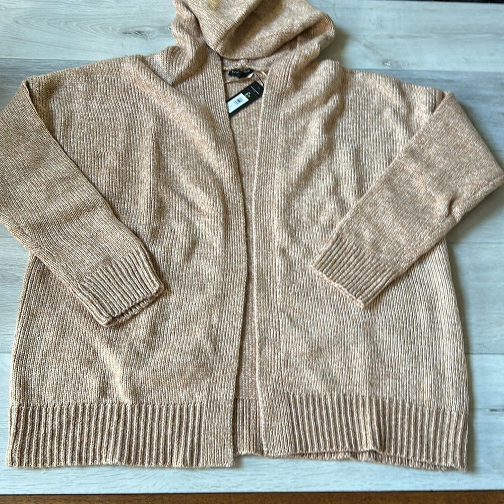 Banana‎ Republic- HOODED OPEN-FRONT CARDIGAN - L Nwt